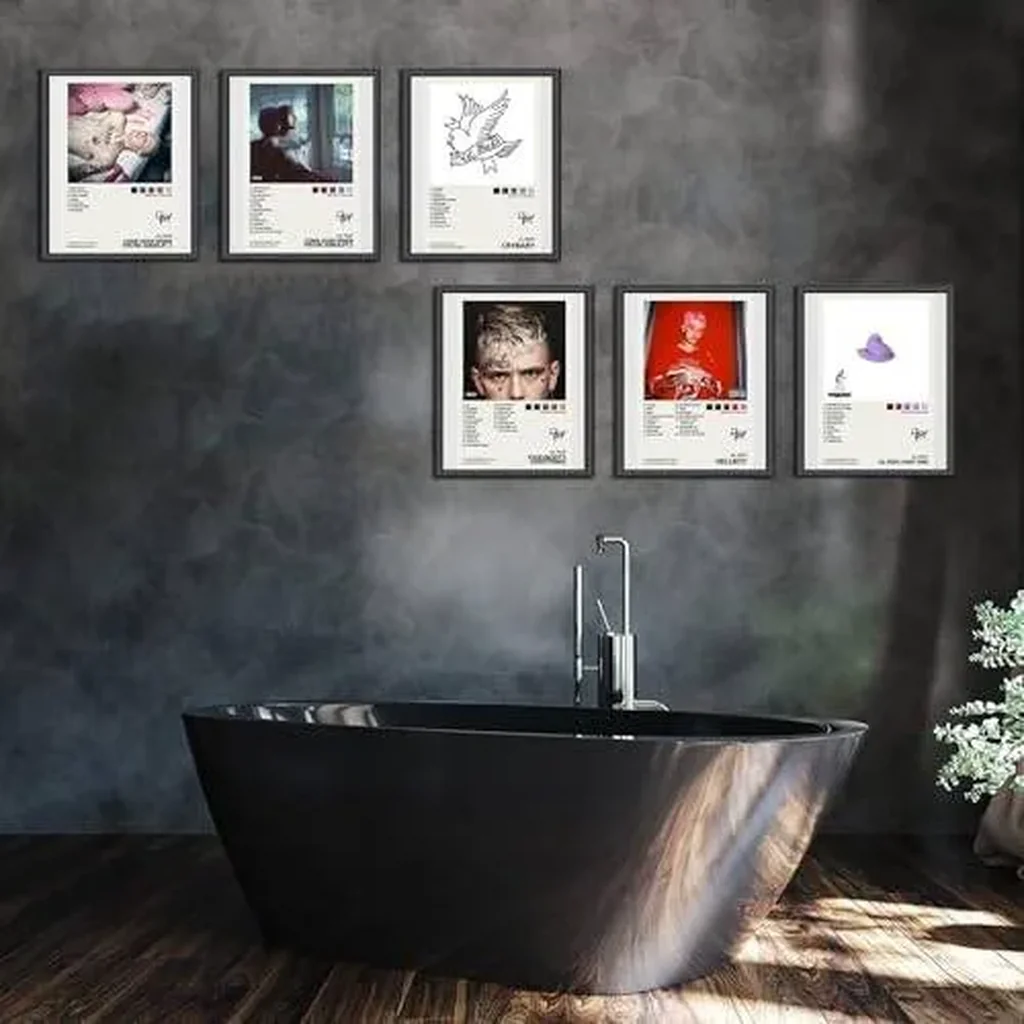 ALAYRA Lil Poster Peep Music Album Cover Signed Limited Canvas Poster (Set of 5) Unframed8inx12in(20x30cm) 01 - Image 4