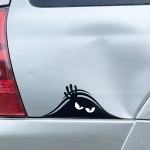 ALAYRA Lily's Puzzles - Peekaboo Car Decal - Bumper Sticker for Cars, Trucks, Laptops & More 01