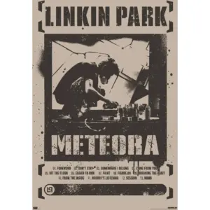 ALAYRA Linkin Park - Meteora Wall Poster, 22.37" x 34.00", Unframed Version 01