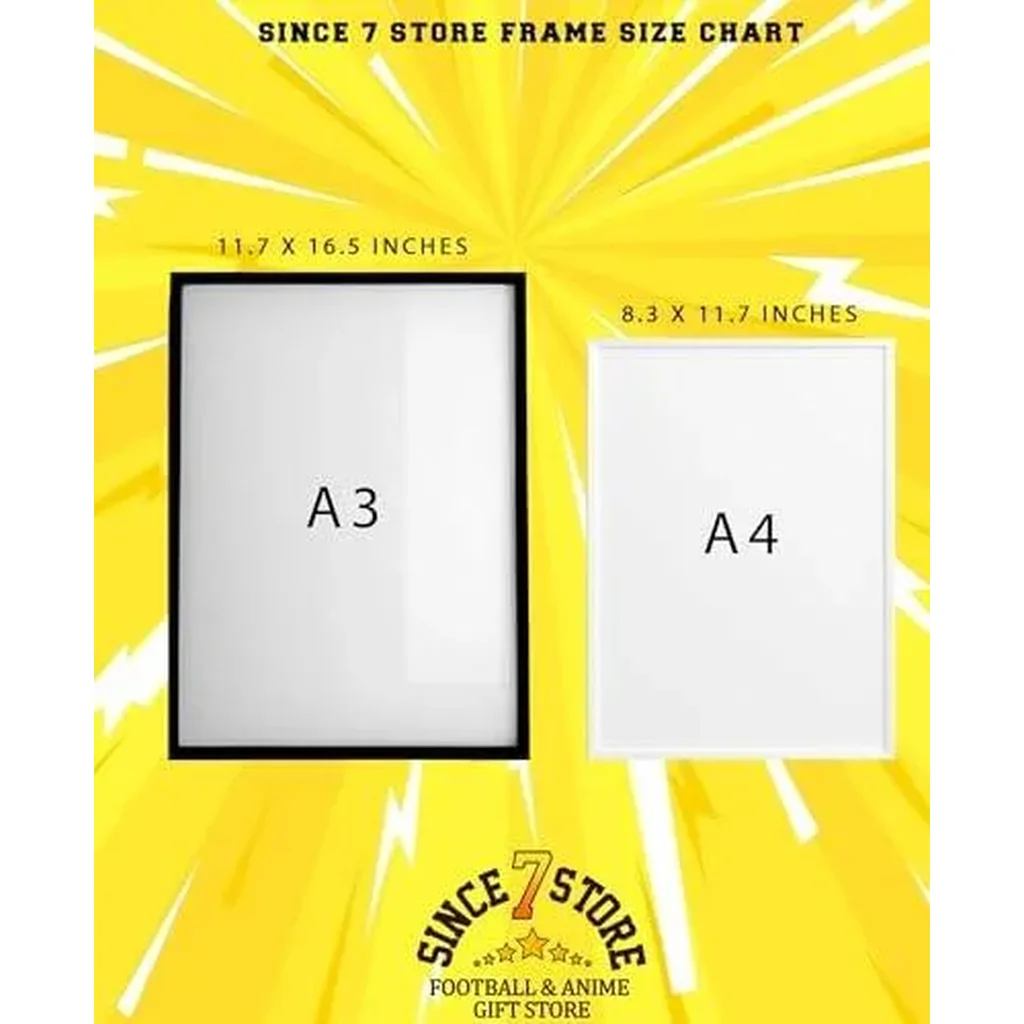 ALAYRA Lionel Messi World Cup 2022 Winner Framed Poster (8x12 Inches) for Gifting/for Room Decor/for Football Fans (Black) 01 - Image 4
