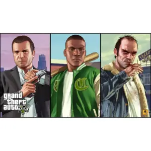 ALAYRA lolposter GTA 5 Poster Grand Theft Auto 5 Canvas Prints Unframed 12x21inch(30x53CM) 01