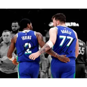 ALAYRA Luka Doncic Kyrie Irving Basketball Superstars Signed Photo Autograph Print Wall Art Home Decor 01