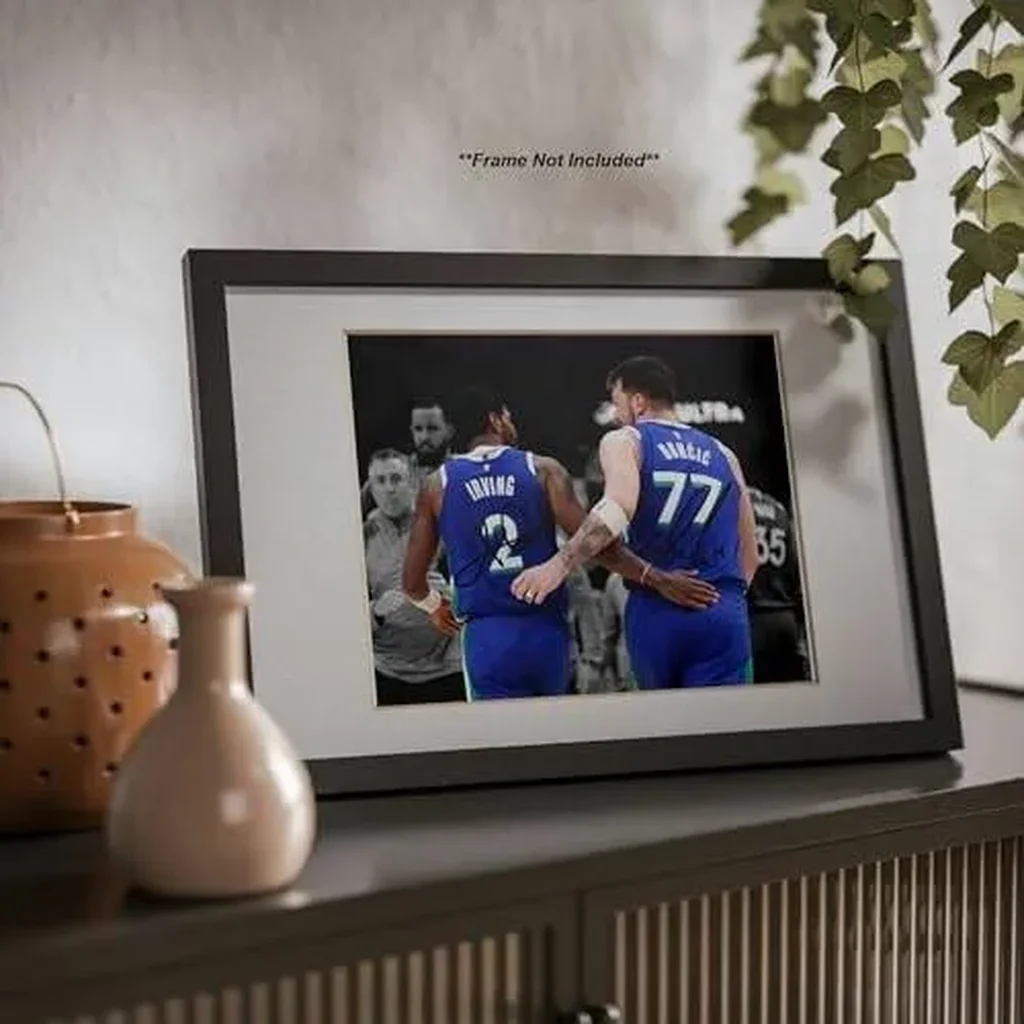 ALAYRA Luka Doncic Kyrie Irving Basketball Superstars Signed Photo Autograph Print Wall Art Home Decor 01 - Image 5