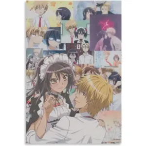 ALAYRA Maid Sama Japanese Anime Posters & Prints on Canvas Wall Art Poster for Room Decor Unframe 12x18inch(30x45cm) 01