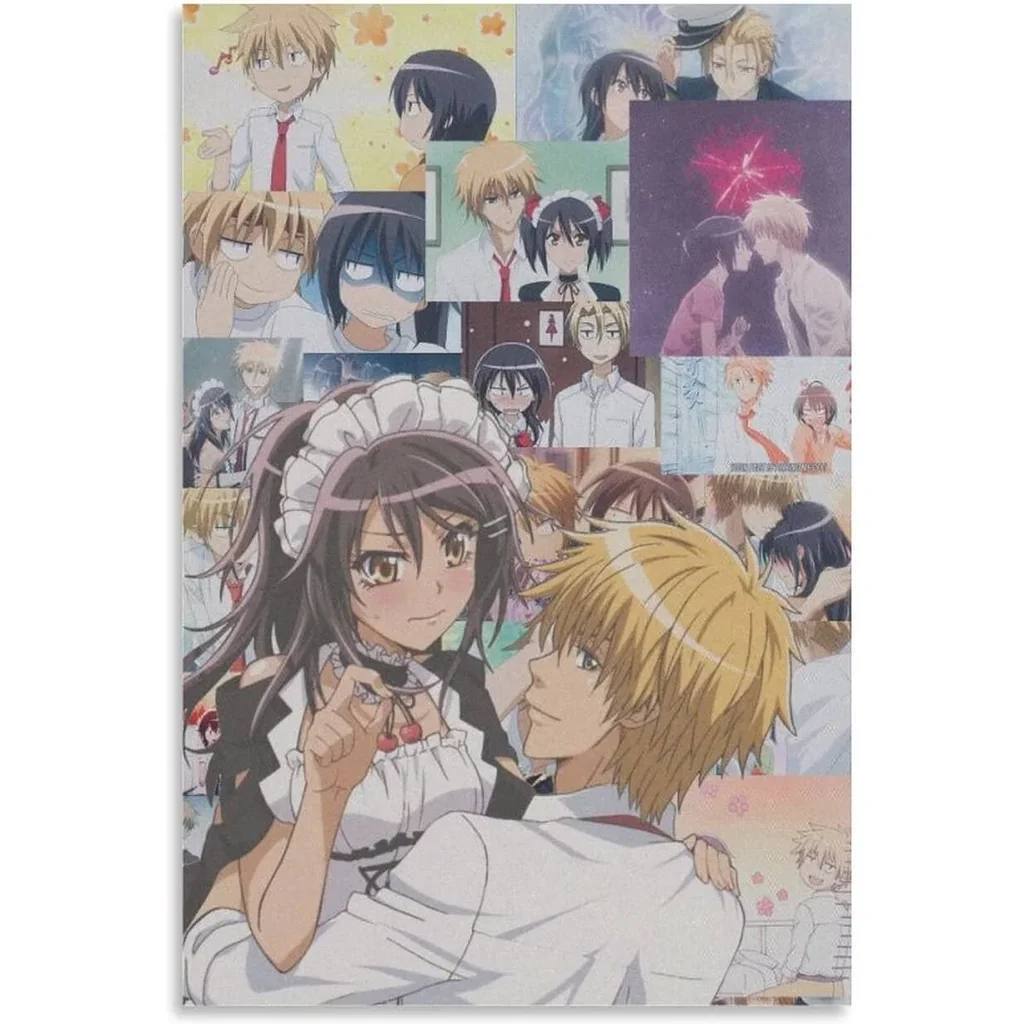 ALAYRA Maid Sama Japanese Anime Posters & Prints on Canvas Wall Art Poster for Room Decor Unframe 12x18inch(30x45cm) 01