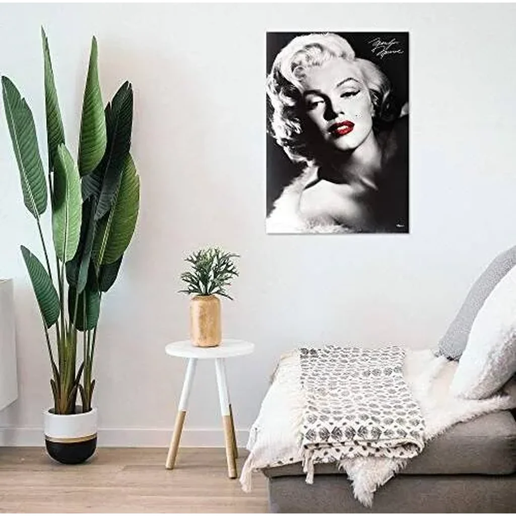 ALAYRA Marilyn Monroe Red Durable 17 x 24" Wall Art NOT Made of Paper Officially Licensed Collectible 01 - Image 3