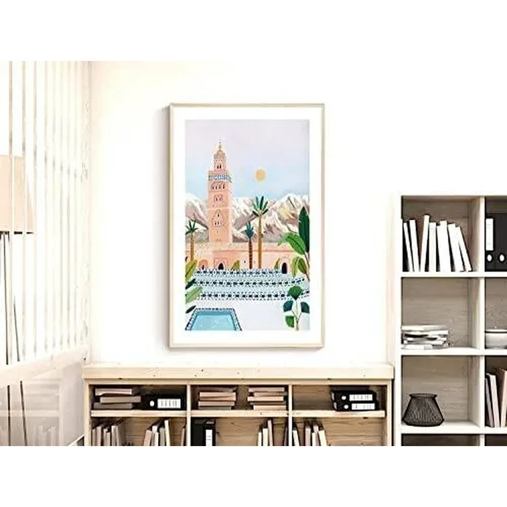 ALAYRA Marrakech Art Print, Morocco Art Print, Marrakech Poster, Travel Print, Travel Poster, Moroccan Decor, Housewarming Gift, Birthday Gift (Unframed) (11x14) 01 - Image 4