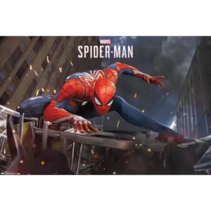 ALAYRA Marvel Comics - Spider-Man - Action Wall Poster, 22.375" x 34", Unframed Version 01