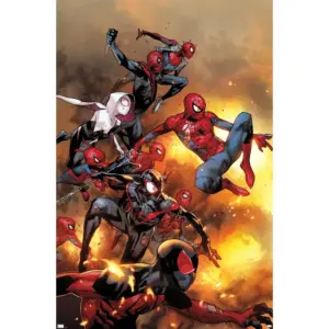 ALAYRA Marvel Comics - Spider-Verse - The Amazing Spider-Man 13 Wall Poster, 22.37" x 34.00", Unframed Version 01