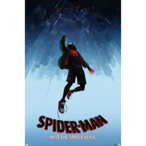 ALAYRA Marvel Spider-Man - Into The Spider-Verse - Falling Wall Poster, 22.375" x 34", Unframed Version 01