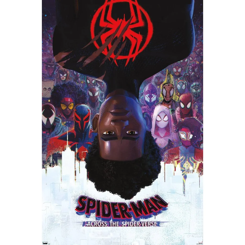ALAYRA Marvel Spider-Man Across the Spider-Verse - One Sheet Wall Poster, 22.38" x 34", Unframed Version 01