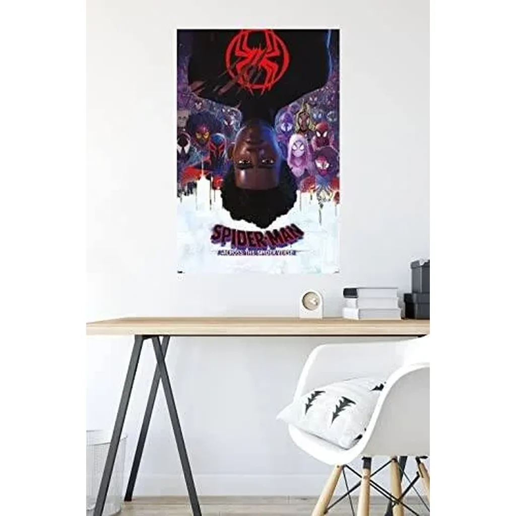 ALAYRA Marvel Spider-Man Across the Spider-Verse - One Sheet Wall Poster, 22.38" x 34", Unframed Version 01 - Image 2