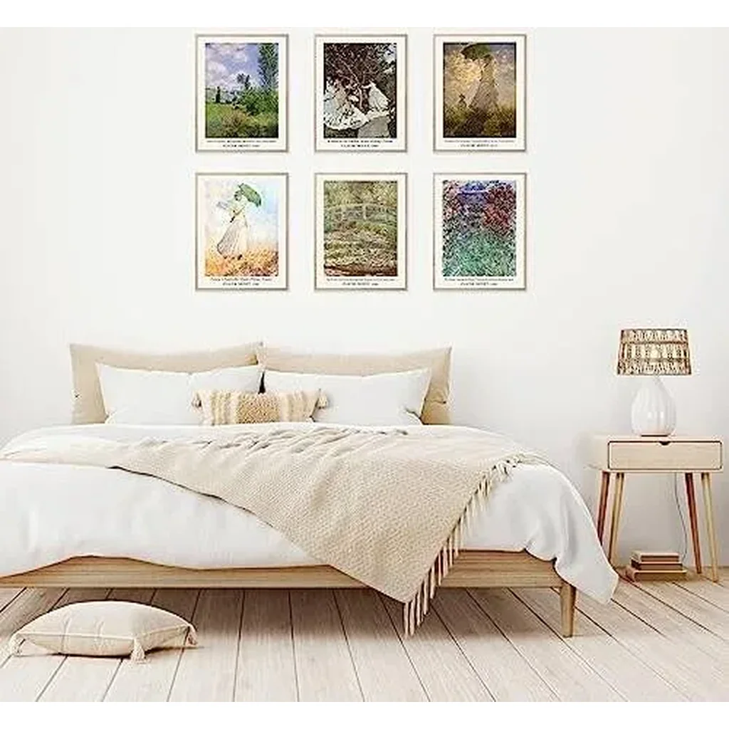 ALAYRA Master Painter Wall Art Decor Classical Canvas Prints Wall Art Exhibition Posters Famous Artist Room Aesthetic Gallery Wall Decor (f Style, 8"x10" UNFRAMED) 01 - Image 3