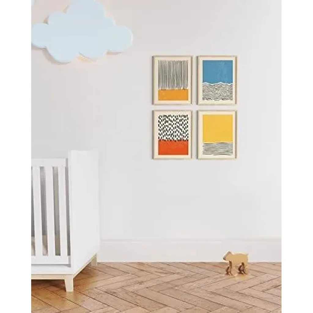 ALAYRA Modern Abstract Wall Art Prints - by Modern Prints Wall Art Mid Century Modern Abstract Art Prints Abstract Posters Abstract Prints Modern Mid Century Wall Art, (UNFRAMED) (11x14) 01 - Image 4