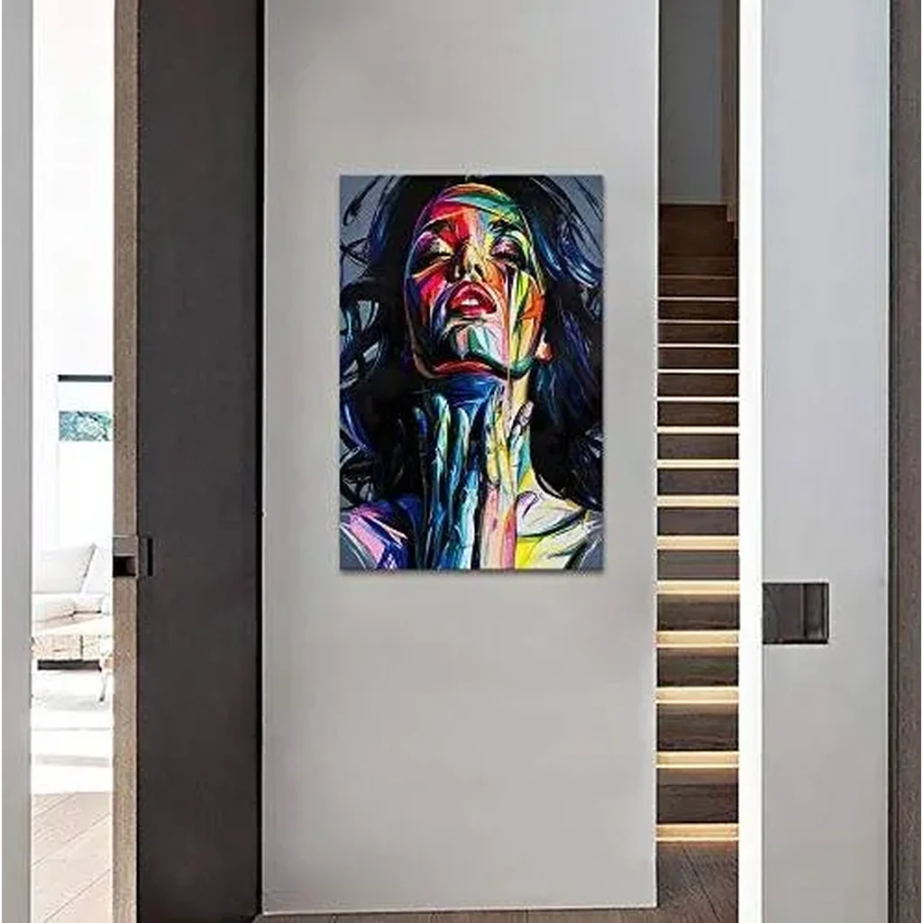 ALAYRA Modern Canvas Wall Art for Home Decor 12'' x 18'' 01 - Image 2
