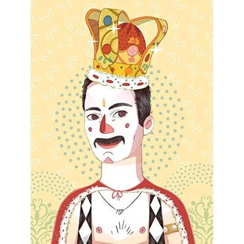 ALAYRA Musical Icon Freddie Queen Unframed Art Print Poster Wall Decor 12x16 inch 01