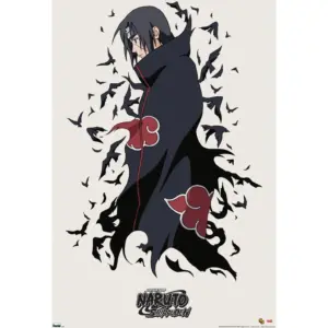 ALAYRA Naruto Shippuden - Itachi Wall Poster, 22.375" x 34", Unframed Version 01