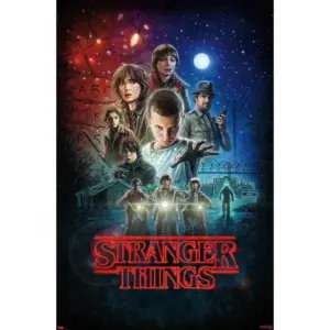 ALAYRA Netflix Stranger Things - One Sheet Wall Poster, 22.375" x 34", Unframed Version, Dormitory 01