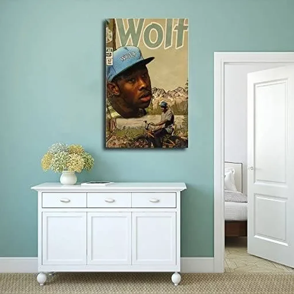 ALAYRA Okeymed Poster Music Wolf Album Cover Posters Canvas Poster Bedroom Decor Sports Landscape Office Room Decor Gift Unframe16x24inch(40x60cm) 01 - Image 4