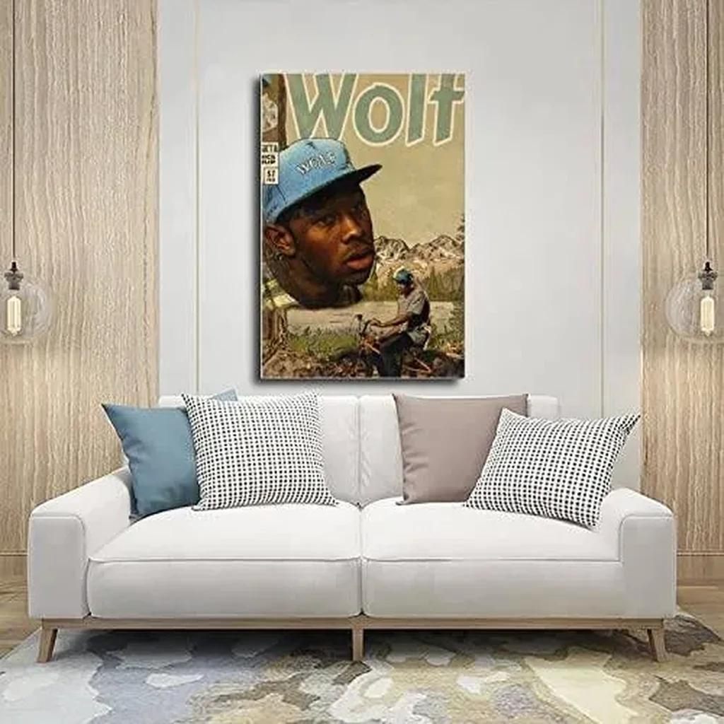 ALAYRA Okeymed Poster Music Wolf Album Cover Posters Canvas Poster Bedroom Decor Sports Landscape Office Room Decor Gift Unframe16x24inch(40x60cm) 01 - Image 5