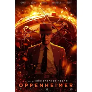 ALAYRA Oppenheimer 2023 Movie Poster 11x17, Unframed 01