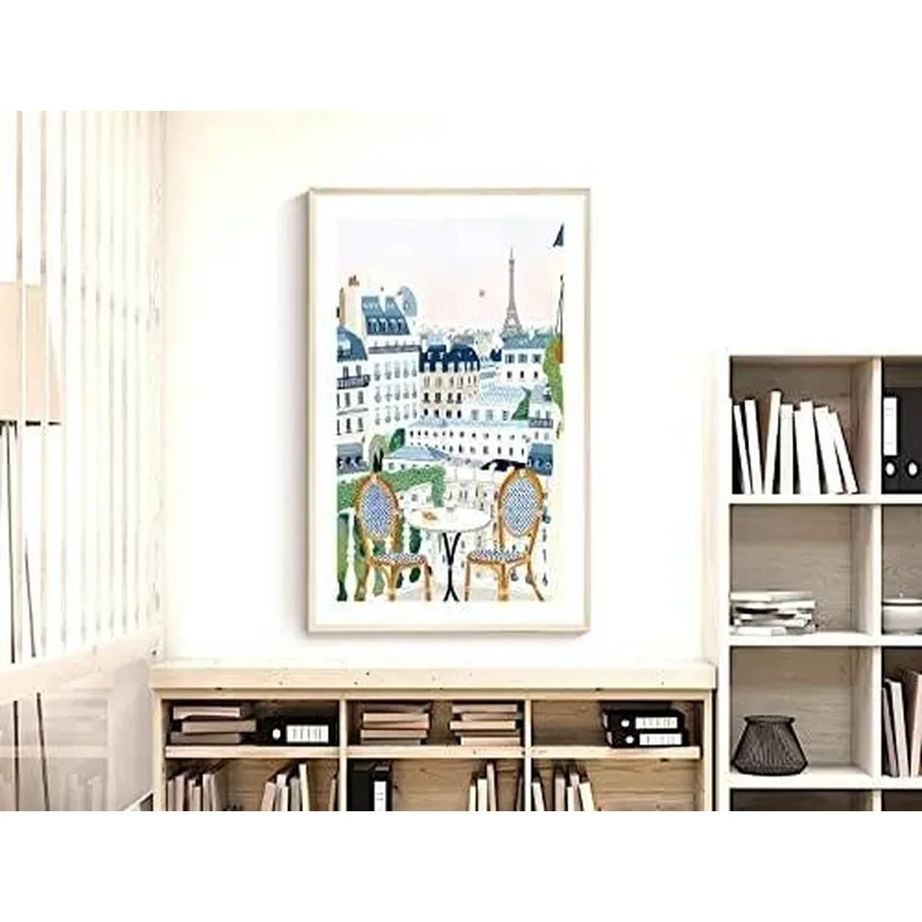 ALAYRA Paris Art Print, Eiffel Tower Wall Art, France, Parisian Poster, Paris Decor, Paris Gift, Travel Gift, Travel Poster, Europe, Housewarming (Unframed) (9x11) 01 - Image 5