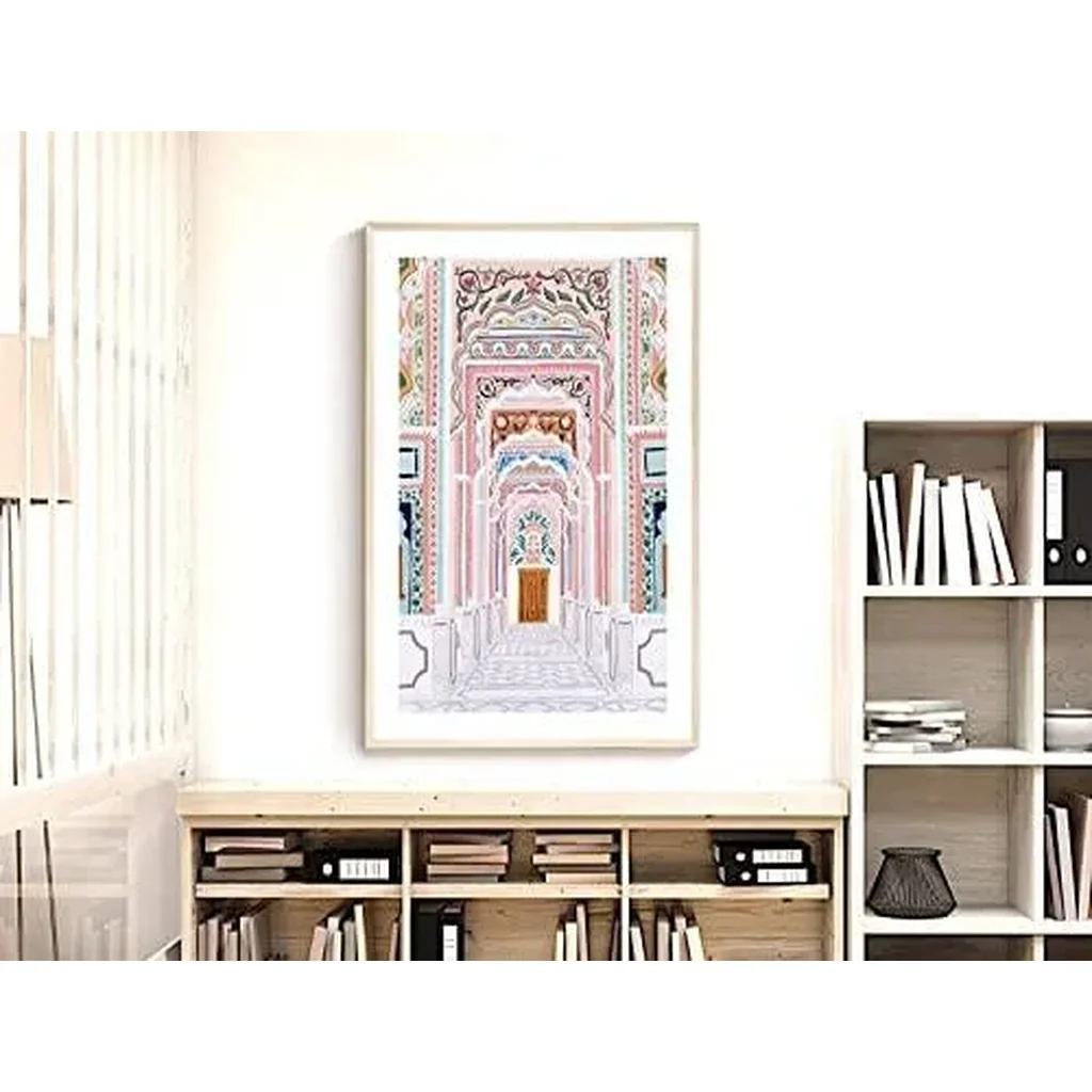 ALAYRA Patrika Gate, Jaipur Art Print, India Art Print, Travel Print, Travel Poster, Home Decor, Wedding Gift, Housewarming Gift, Home Decor (Unframed) (11x14 in) 01 - Image 4