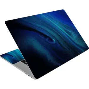 ALAYRA Personalized Laptop Skin Sticker Decal Universal Reusable Notebook PC Art Protector Cover Case (Blue Quicksand) 01