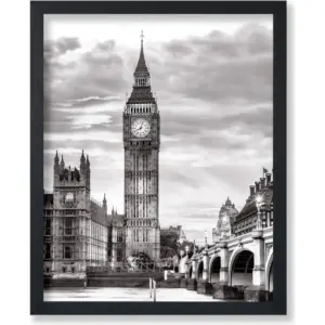 ALAYRA Poster Master Big Ben Poster - Elizabeth Tower Print - London Art - Photography Art - Travel Art - City Art - Great Clock Art - Historical Landm- Living Room Decor - 8x10 UNFRAMED Wall Art 01