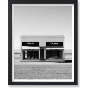 ALAYRA Poster Master Luxury Brand Poster - Retro Store Front Print - Fashion Art - Gift for Her, Women, Fashionista, Designer Fans - Chic Wall Decor for Home, Office, Bedroom - 11x14 UNFRAMED Wall Art