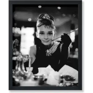 ALAYRA Poster Master Poster - Breakfast at Tiffany's Print - Fashion Art - Photography Art - Gift for Men, Women & Fashionista - Chic Decor for Living Room or Studio - 11x14 UNFRAMED Wall Art 01