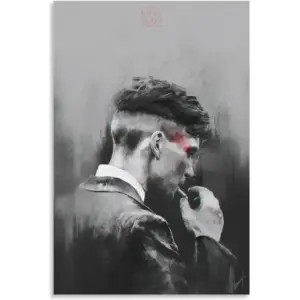 ALAYRA Posters Thomas Shelby Poster Decorative Painting Canvas Wall Posters and Art Picture Print Modern Family Bedroom Decor Posters 16x24inch(40x60cm) 01