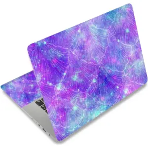ALAYRA Purple Shell 11.6 13 13.3 14 15 15.6 inches Netbook Laptop Skin Sticker Reusable Protector Cover Case for Laptop Notebook FY-NEK-17 01