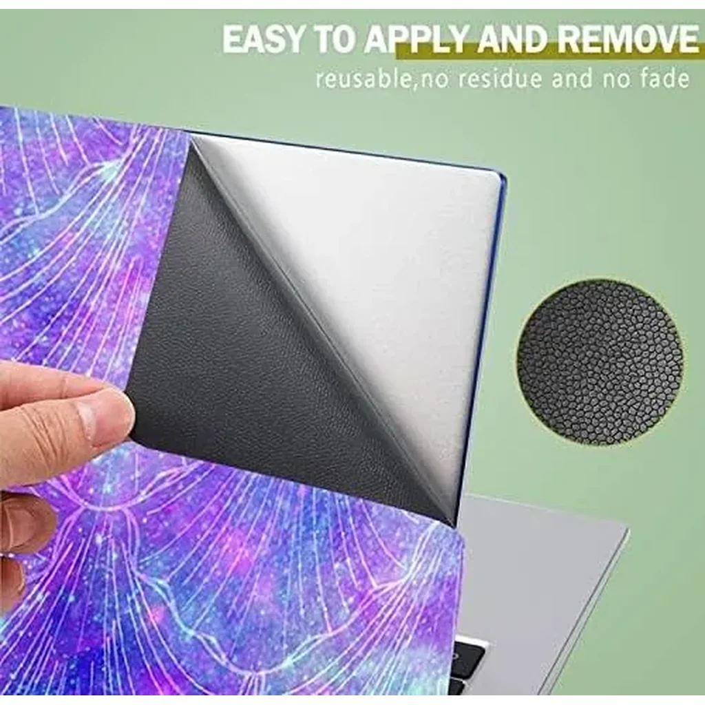 ALAYRA Purple Shell 11.6 13 13.3 14 15 15.6 inches Netbook Laptop Skin Sticker Reusable Protector Cover Case for Laptop Notebook FY-NEK-17 01 - Image 3