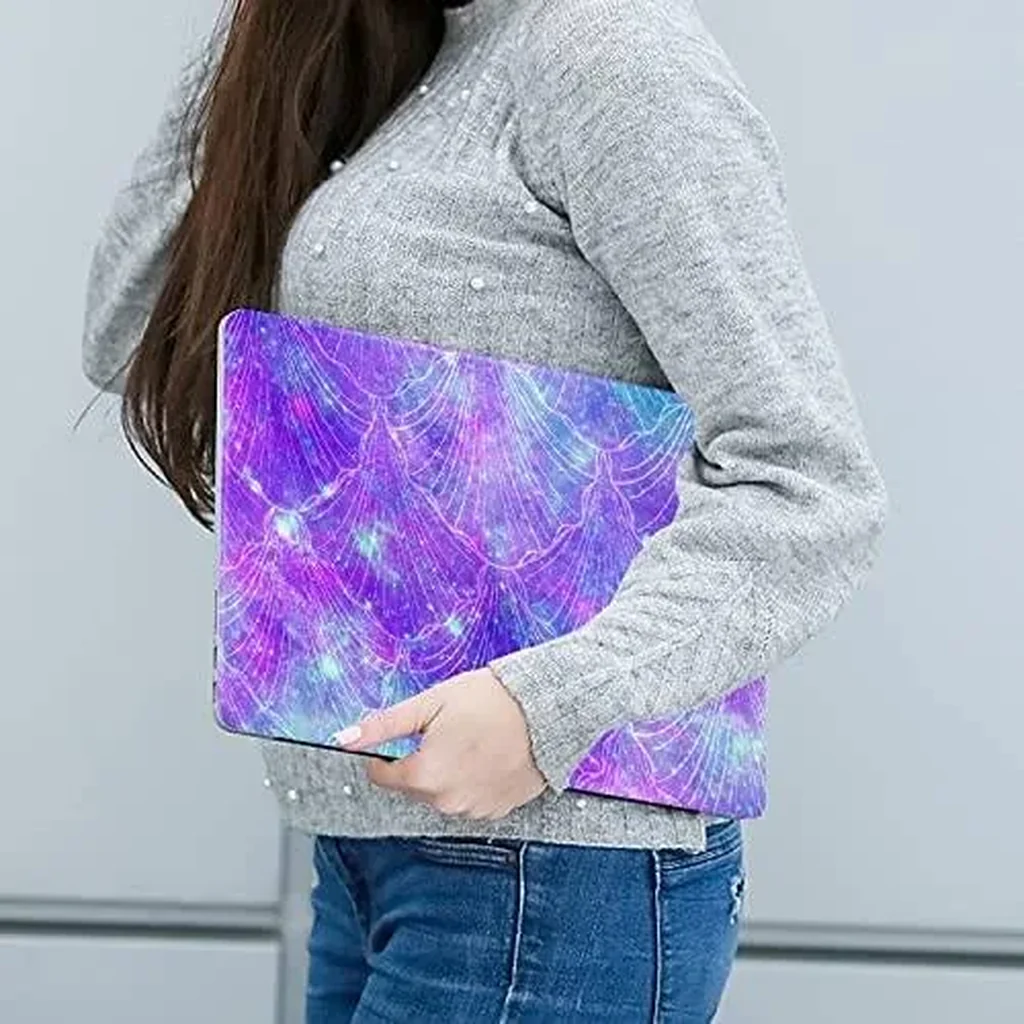 ALAYRA Purple Shell 11.6 13 13.3 14 15 15.6 inches Netbook Laptop Skin Sticker Reusable Protector Cover Case for Laptop Notebook FY-NEK-17 01 - Image 6