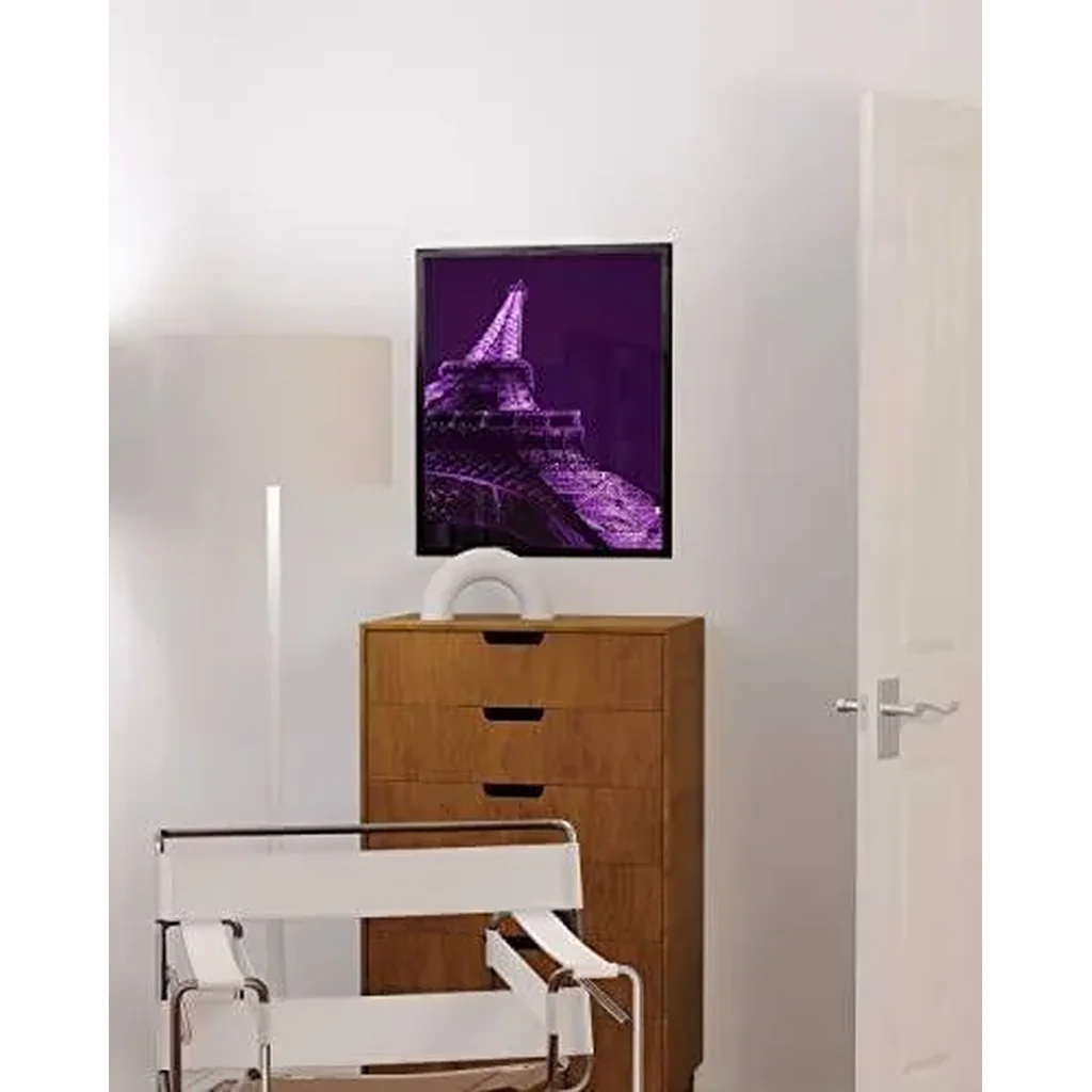 ALAYRA Purple Wall Art & Paris Wall Decor for Bedroom - Paris Wall Art & Aesthetic Posters for Bedroom Paris Posters for Teens & Purple Wall Decor for Bedroom Teen Girl UNFRAMED 12"x16" 01 - Image 5