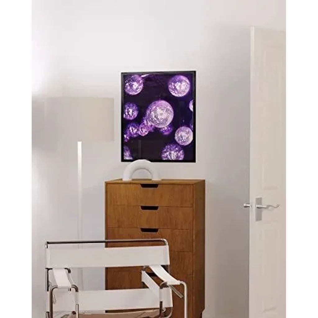 ALAYRA Purple Wall Art & Purple Pictures Wall Decor - Purple Room Decor Aesthetic Wall Pictures for Bedroom Aesthetic Purple Wall Decor for Bedroom Teen Girl Aesthetic Wall Decor UNFRAMED 12x16 01 - Image 2