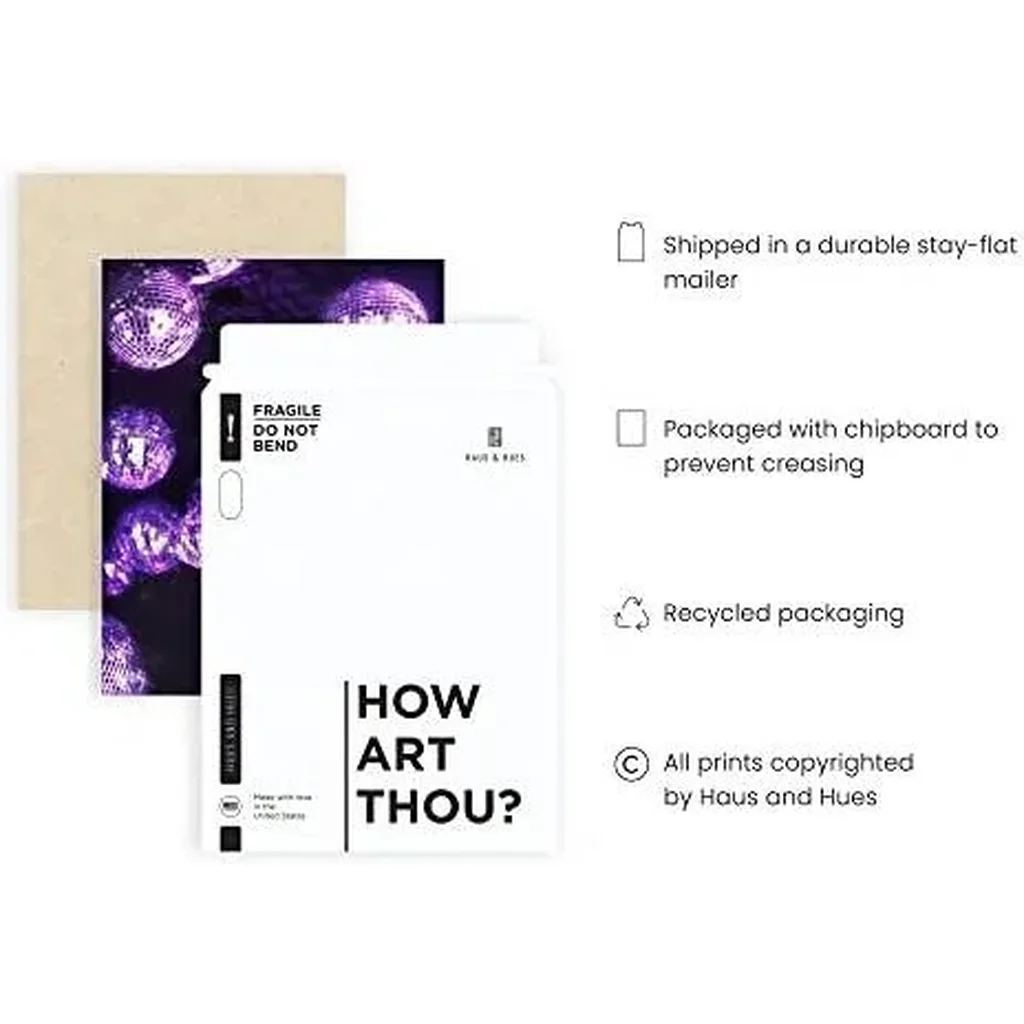 ALAYRA Purple Wall Art & Purple Pictures Wall Decor - Purple Room Decor Aesthetic Wall Pictures for Bedroom Aesthetic Purple Wall Decor for Bedroom Teen Girl Aesthetic Wall Decor UNFRAMED 12x16 01 - Image 4