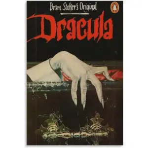 ALAYRA Retro Movie Bram Stoker Dracula Poster Canvas Posters for Room Aesthetic Decor GiftsUnframe-style 12x18inch(30x45cm) 01