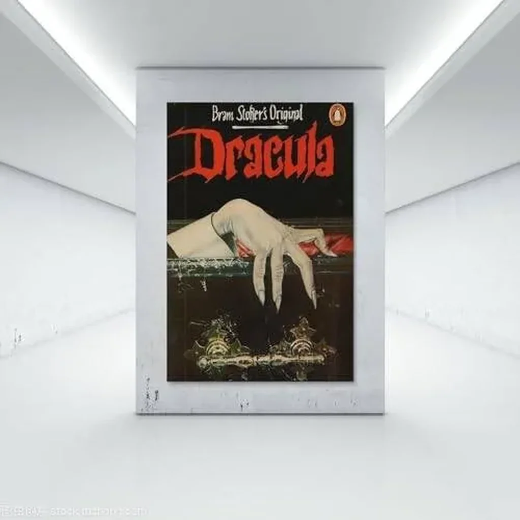 ALAYRA Retro Movie Bram Stoker Dracula Poster Canvas Posters for Room Aesthetic Decor GiftsUnframe-style 12x18inch(30x45cm) 01 - Image 6