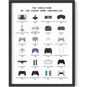 ALAYRA Retro Video Game Posters for Walls Video Game Wall Art and Gamer Poster Gamer Decor for Boys Room Gamer Wall Art Video Game Prints Game Room Decor UNFRAMED (12x16) 01