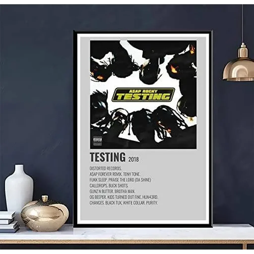 ALAYRA Rocky Poster Testing Album Poster Aesthetics room decor 16x24 inch 40.6x60.9cm Unframed 01 - Image 3