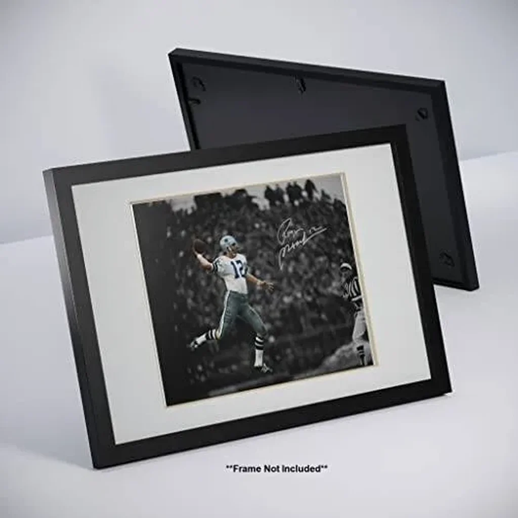 ALAYRA Roger Staubach Signed Photo Autograph Print Wall Art Home Decor 01 - Image 2