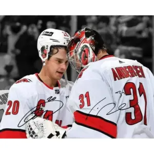 ALAYRA Sebastian Aho Frederik Andersen Signed Photo Autograph Print Wall Art Home Decor 01