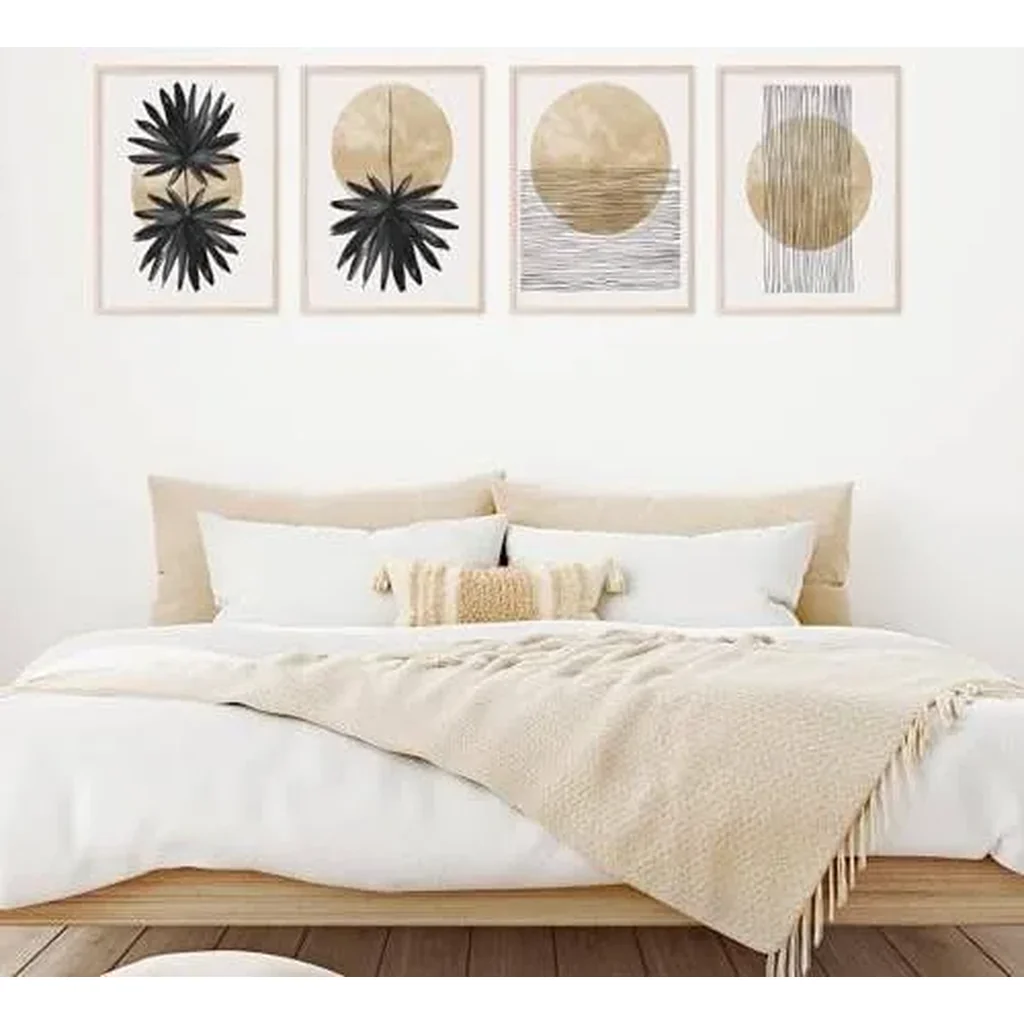 ALAYRA Set of Geometric Prints, Wall Art Poster, Abstract Geometric Prints - Unframed (8x10) 01 - Image 5