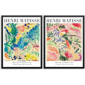 ALAYRA Sincerely, Not Henri Matisse Art Prints Set Gallery Exhibition Reproduction Posters 11''x14'' UNFRAMED Modern Artwork for Bedroom Bathroom or Living Room Gallery Wall Decor Decoration - (OPTION