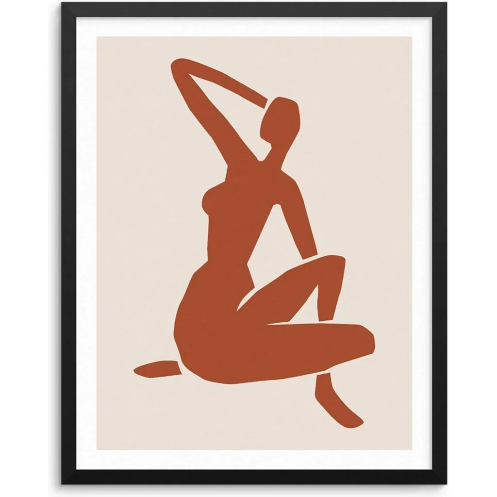 ALAYRA Sincerely, Not Minimalist Abstract Body Shape Art Print 11"x14" UNFRAMED Henri Matisse Artwork Reproduction Modern Home Decor for Bedroom Bathroom or Living Room Picture Gallery (OPTION 5) 01 - Image 5