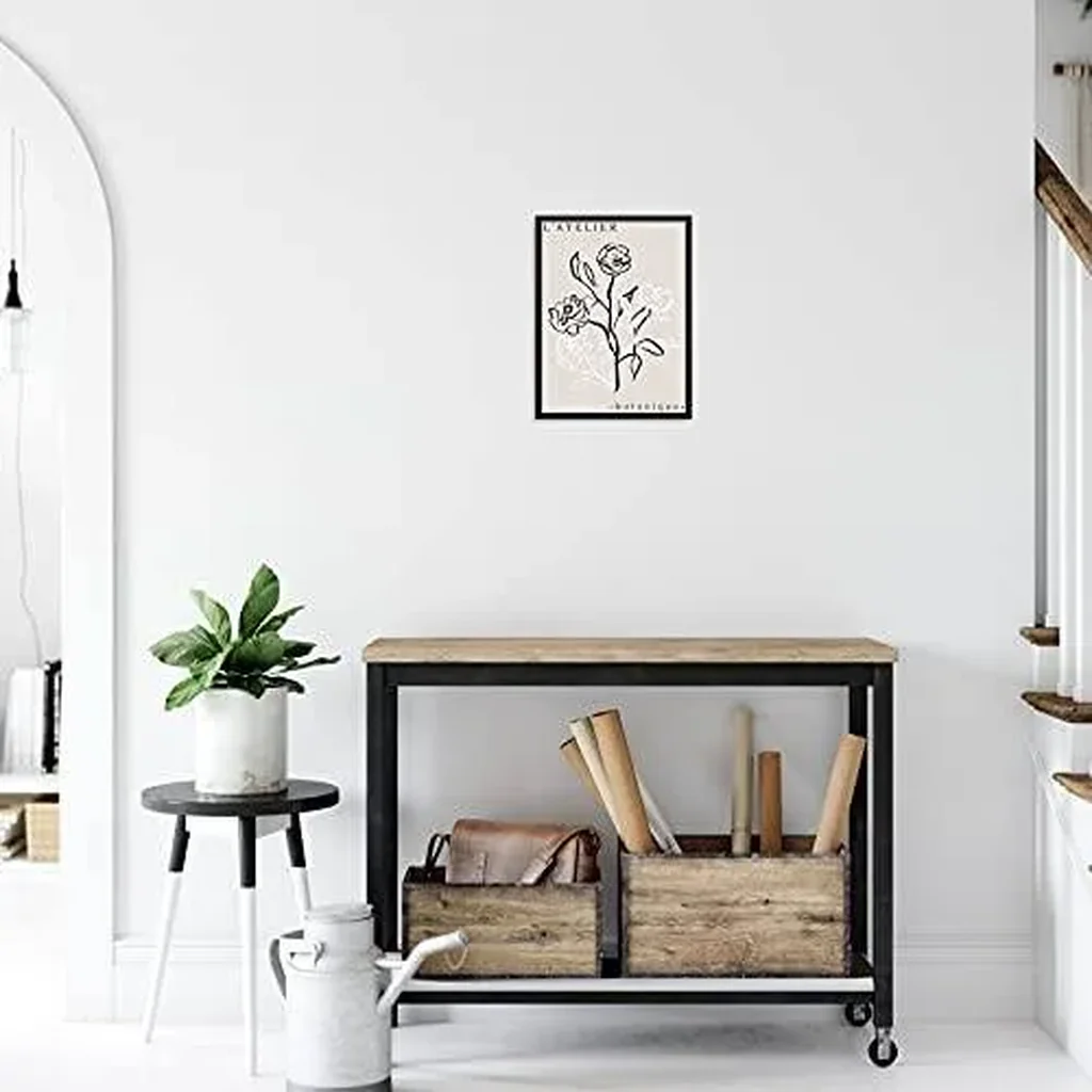 ALAYRA Sincerely, Not Minimalist One Line Art Print Botanical Abstract Flowers Poster - 11"x14" UNFRAMED Artwork for Living Room Bedroom Kitchen Dining Room or Bathroom Wall Decor (OPTION 8) 01 - Image 4