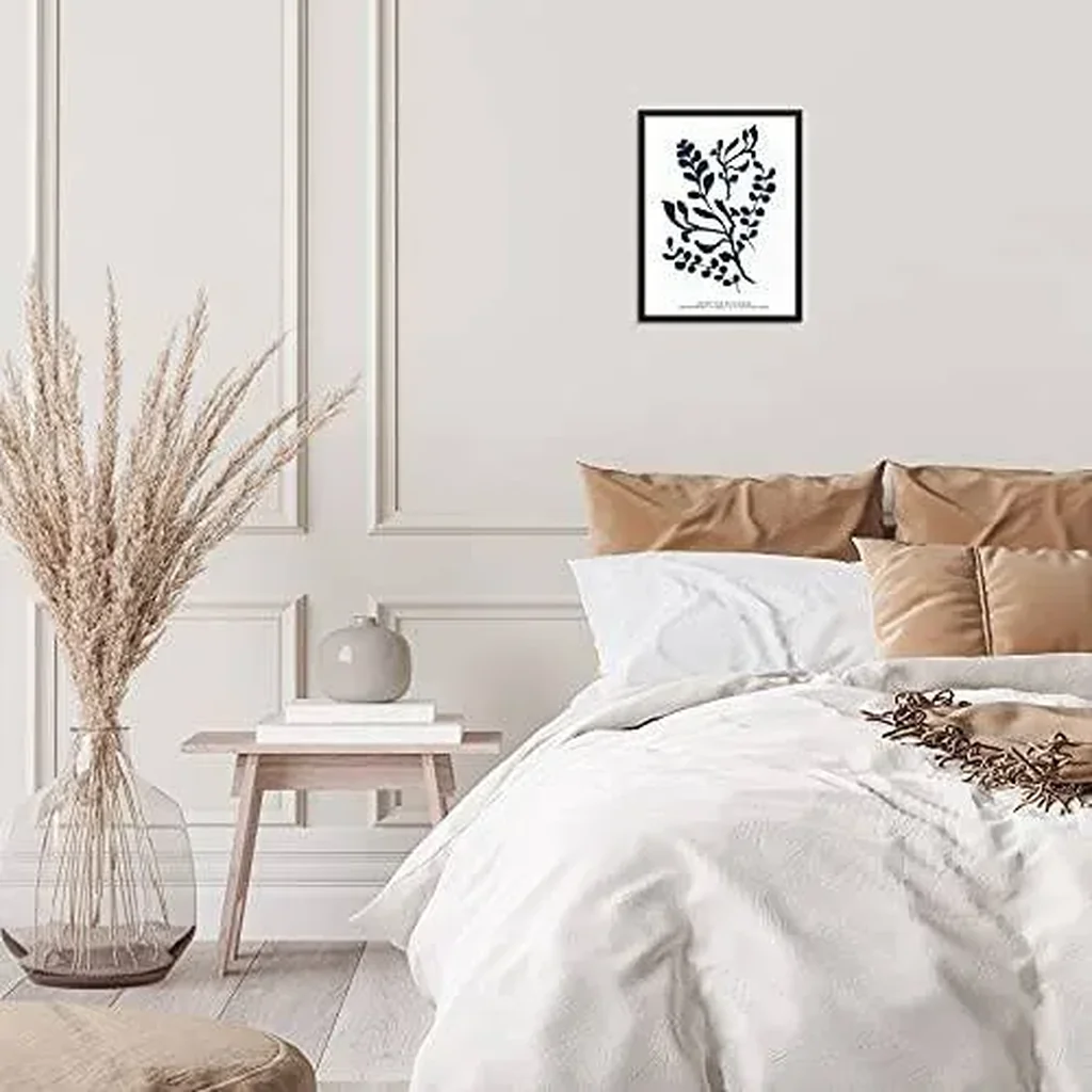 ALAYRA Sincerely, Not Minimalist One Line Art Print Botanical Abstract Poster 11"x14" UNFRAMED Artwork for Living Room Bedroom Kitchen Dining Room or Bathroom Wall Decor (OPTION 6) 01 - Image 3
