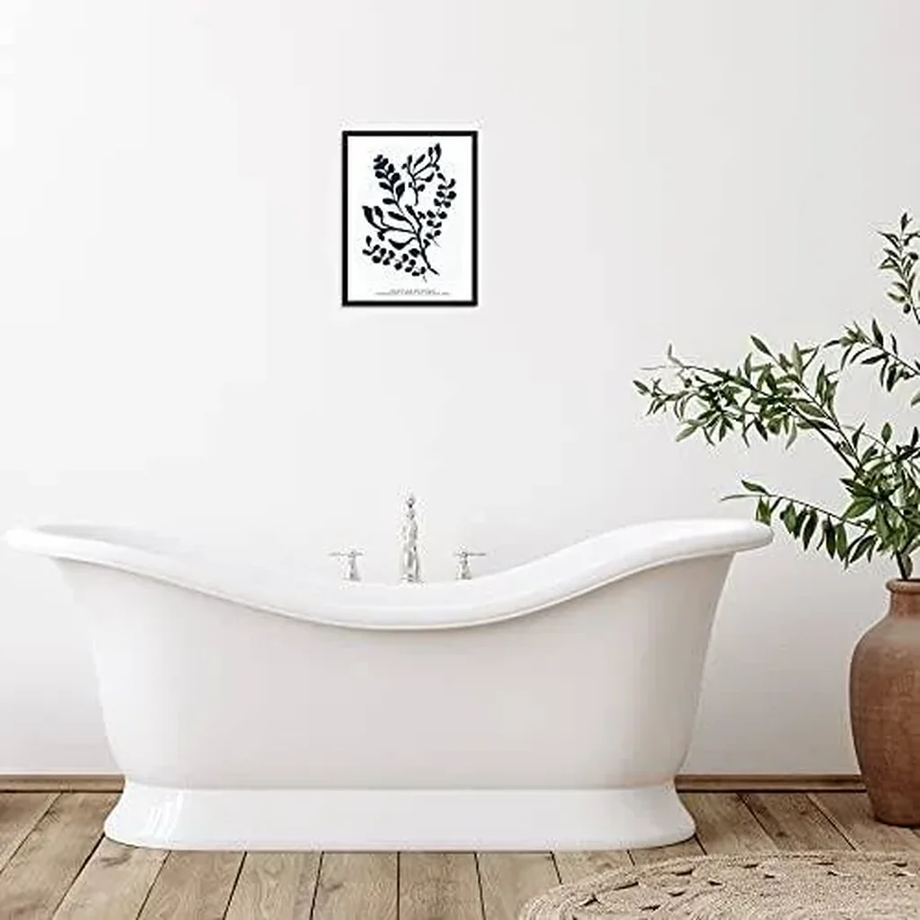 ALAYRA Sincerely, Not Minimalist One Line Art Print Botanical Abstract Poster 11"x14" UNFRAMED Artwork for Living Room Bedroom Kitchen Dining Room or Bathroom Wall Decor (OPTION 6) 01 - Image 4